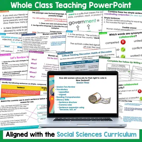 Women and the Vote whole class activities b Women and the Vote whole class activities b
