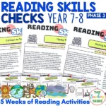 Reading Skills Practice Activities Year 7-8