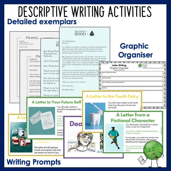 Letter Writing Activities phase 2 b Letter Writing Activities phase 2 b