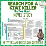 Search for a Kiwi Killer Novel Study