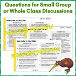 Search for a Kiwi Killer Novel Study b