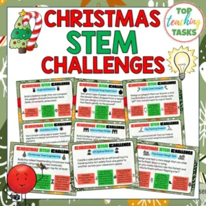Christmas STEM Challenges