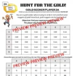 Gold Hunt Math Game Odds and Evens C