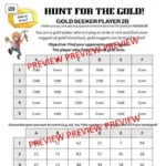 Gold Hunt Math Game Odds and Evens D