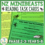 Mini beasts 5-8 Reading Activities