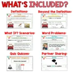 Year 4 Vocabulary Slides - Measurement b