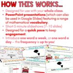 Year 4 Vocabulary Slides - Number and Algebra d