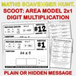 Scoot multiplication area model A