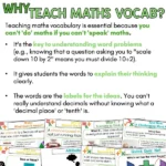 Year 5 Maths Vocabulary Slides c