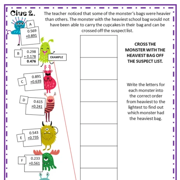 CSI Math Valentines Day C CSI Math Valentines Day C