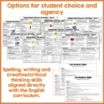 Independent Literacy Activities Year 6 Set One b