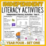 Independent Literacy Skills Activities Year 4