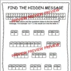 Mystery Message A