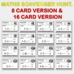 Scoot Multiplying Fractions B