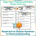 Papa Pasis Fabulous Birthday follow up activities a