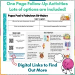 Papa Pasis Fabulous Birthday follow up activities c