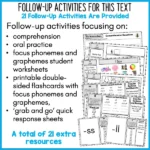The Buzz about Bees Decodable Text and Activities for Older Readers b