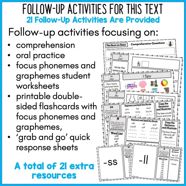 The Buzz about Bees Decodable Text and Activities for Older Readers b The Buzz about Bees Decodable Text and Activities for Older Readers b