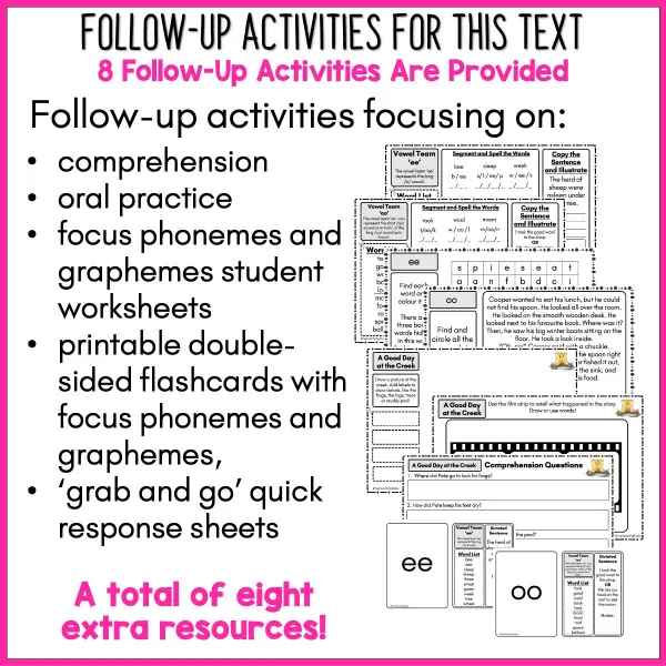 A Good Day at the Creek Decodable Text and Activities for Older Readers b A Good Day at the Creek Decodable Text and Activities for Older Readers b