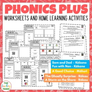 Ready to Read Phonics Plus Kākano, Māhuri, Rākau Activities - 2026 Update