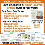 What is a Tree Junior Journal 64 Whole Class a