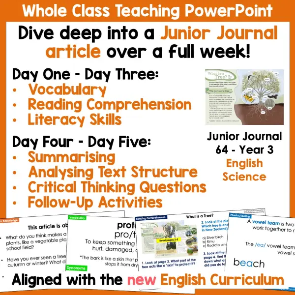 What is a Tree Junior Journal 64 Whole Class a What is a Tree Junior Journal 64 Whole Class a